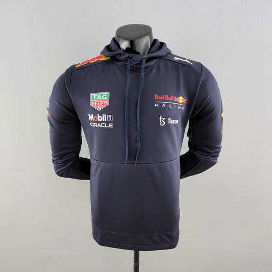 Red Bull Racing F1 2023 Hoodie – Player Fit Tezos| Navy Blue