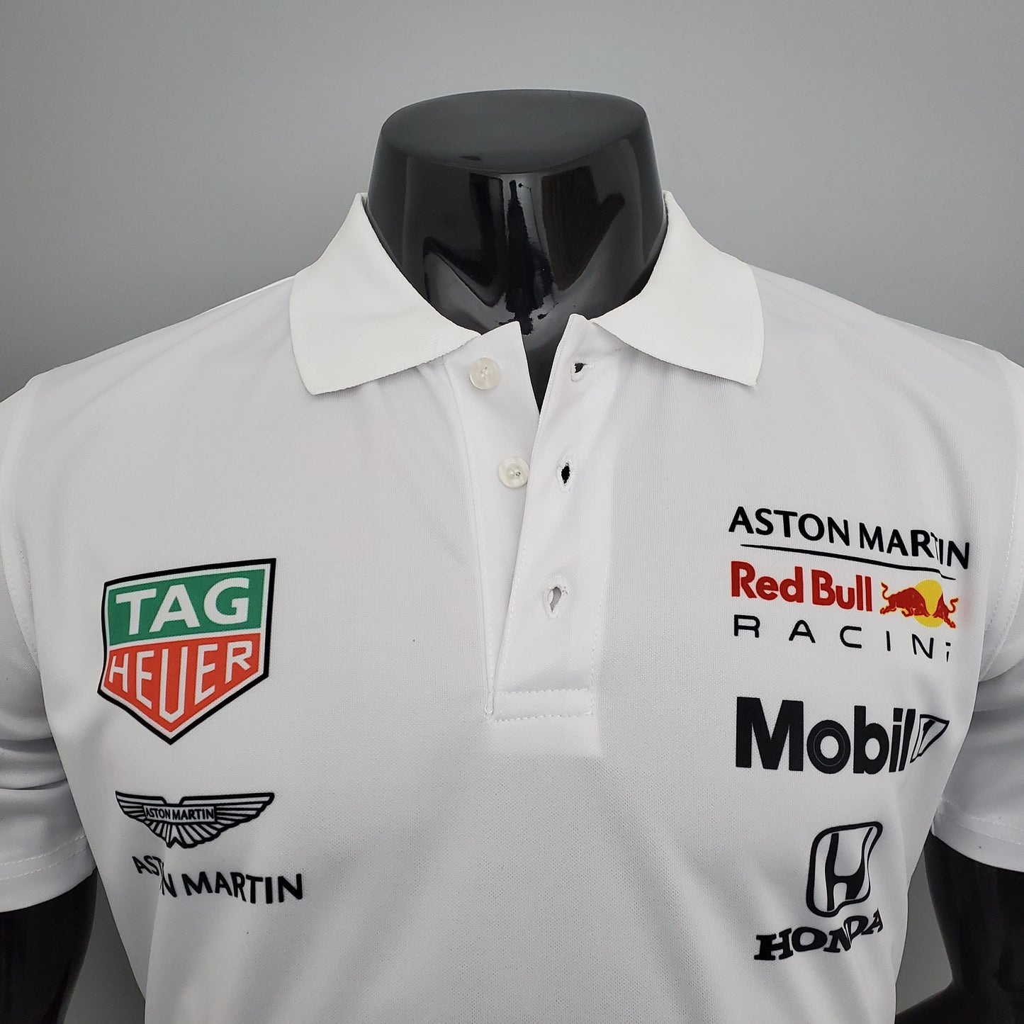 Red Bull Racing F1 2023 Polo – Player Fit Tag Heuer | White