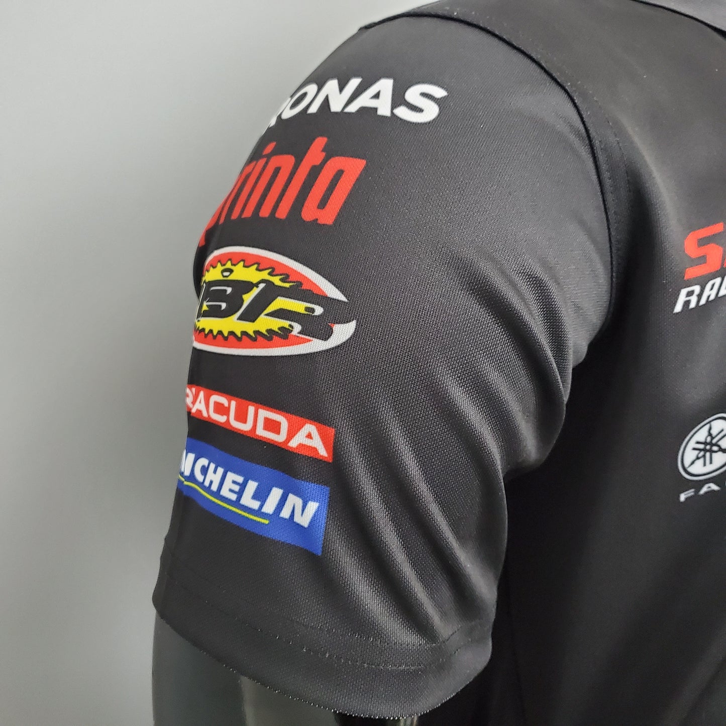 Petronas Yamaha 2023 Polo – Player Fit | Black