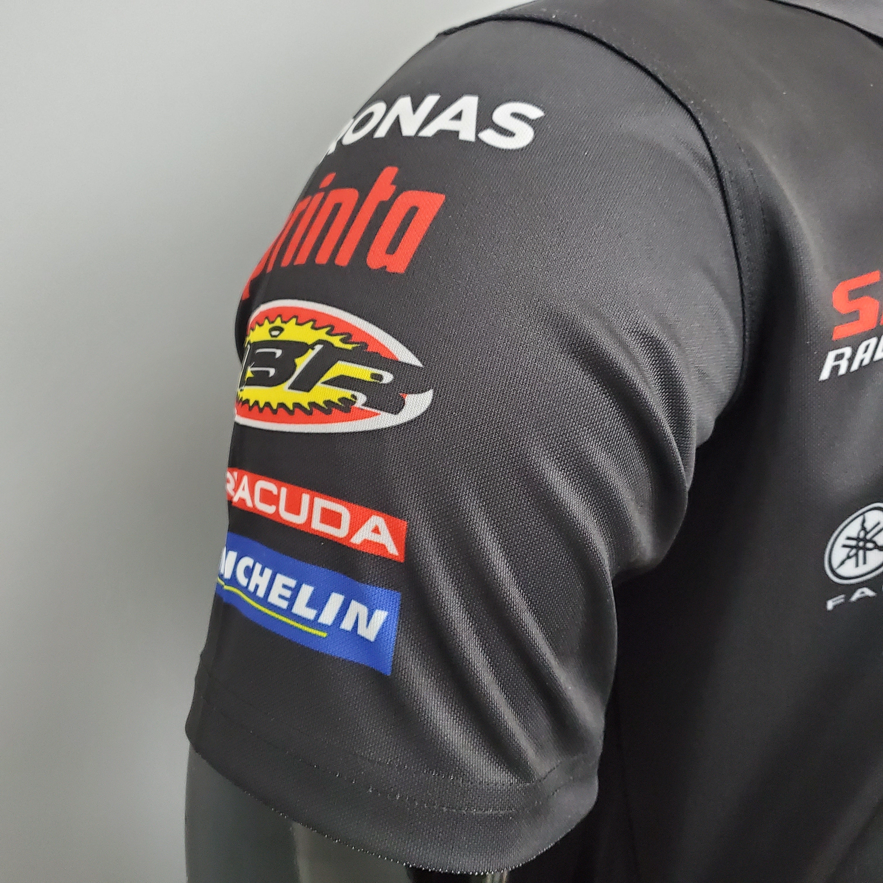 Petronas Yamaha 2023 Polo – Player Fit | Black