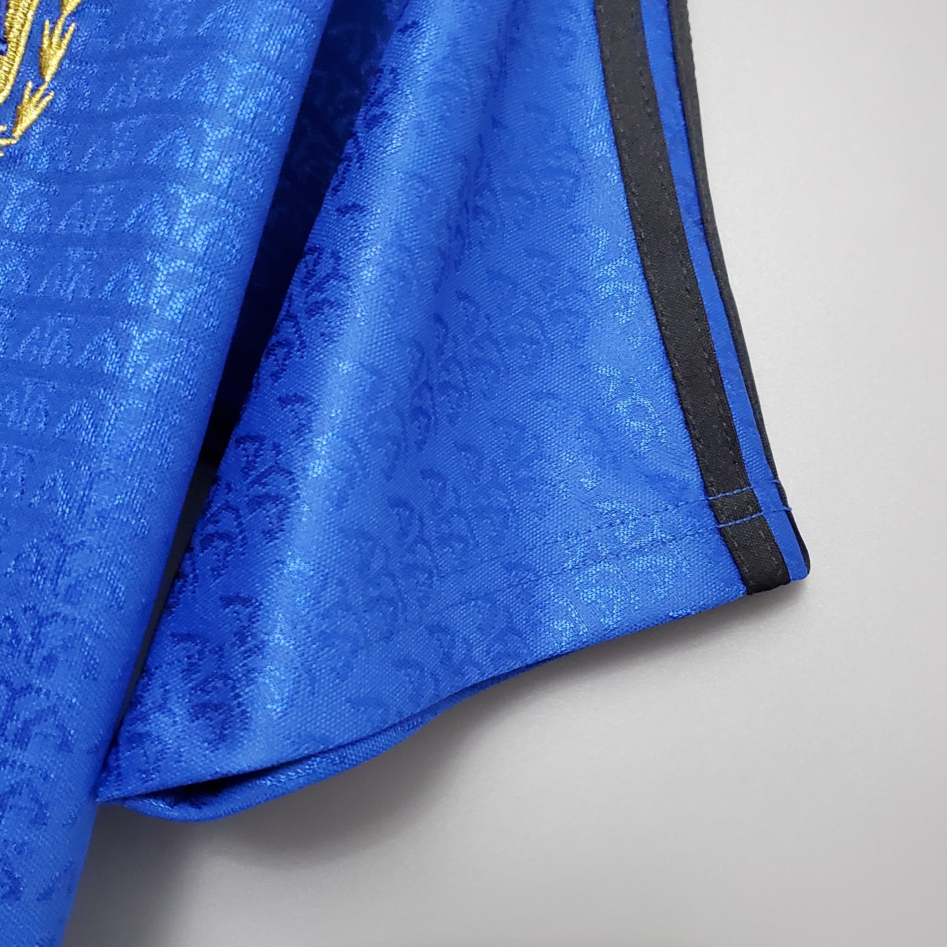 1990s Argentina Retro Football Shirt | Blue Black Home