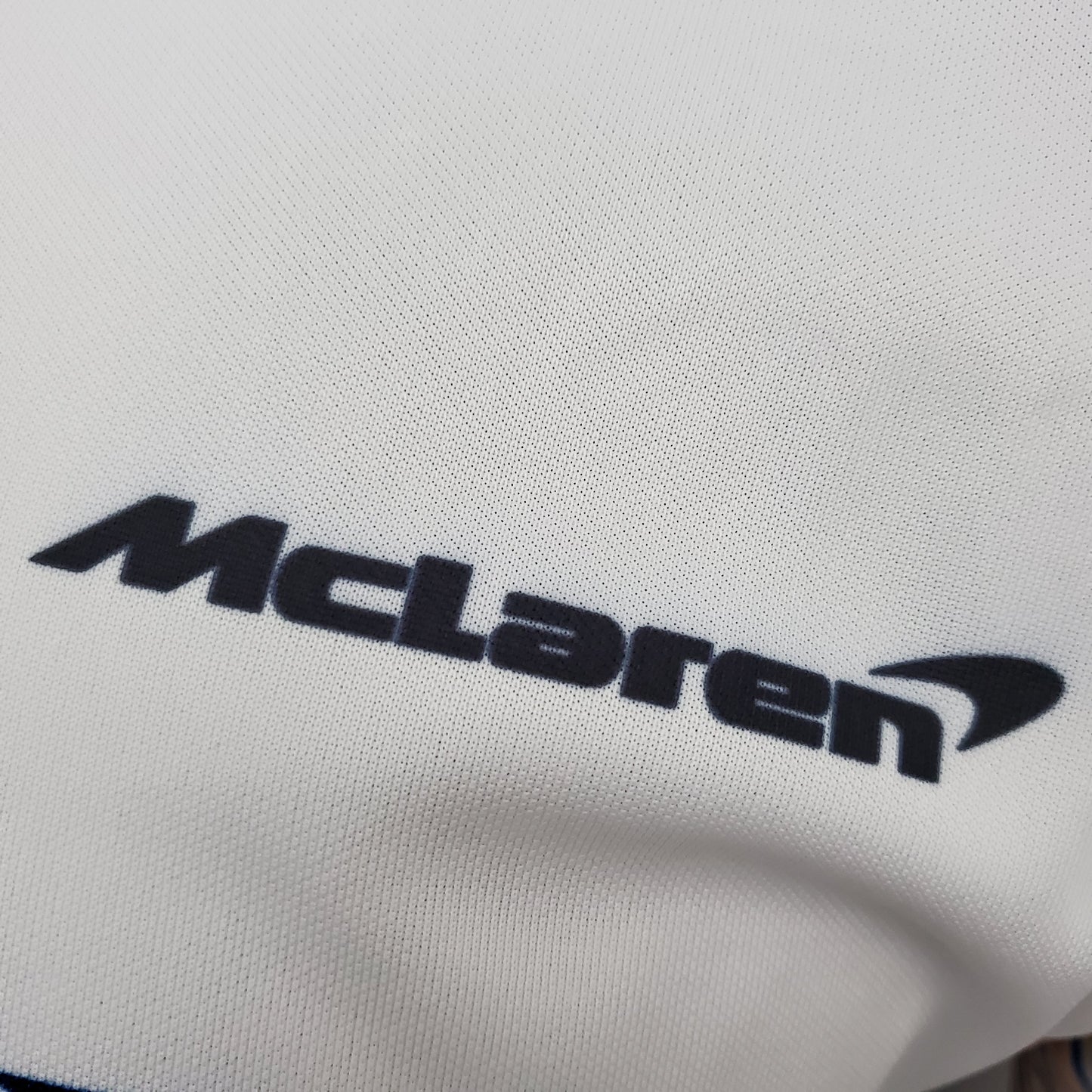 McLaren F1 2023 Polo – Player Fit – Lando Norris #4 | White