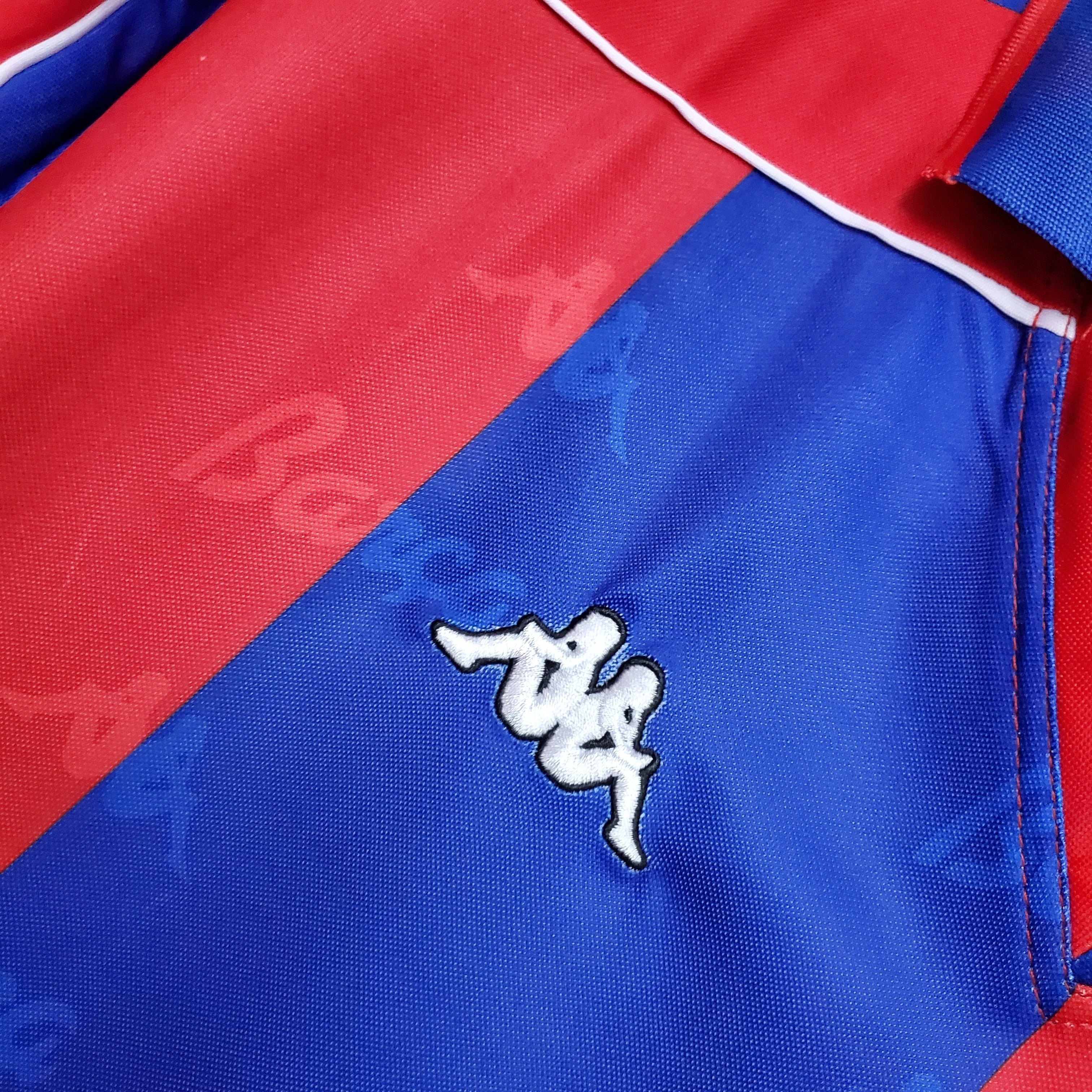 1990s Barcelona Retro Football Shirt | Red Blue Home