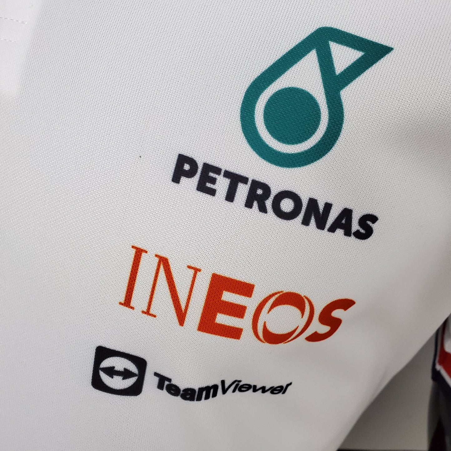 Mercedes AMG F1 2023 Polo – Player Fit Petronas | White