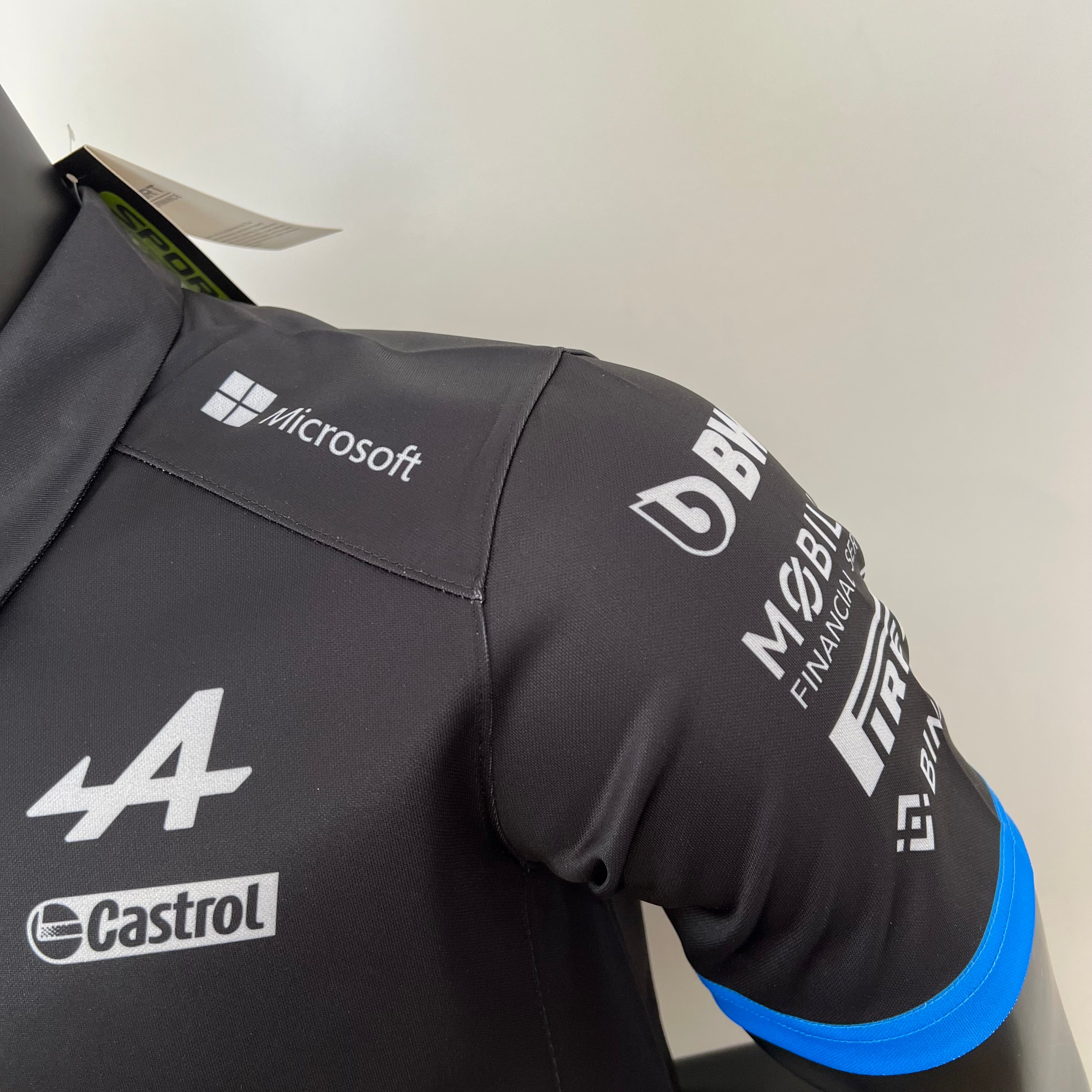 Alpine F1 2023 Polo – Player Fit | Black