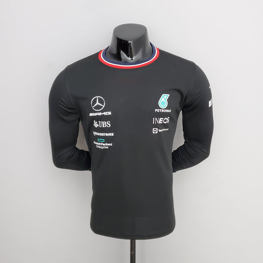 Mercedes F1 2023 Player Fit T-Shirt – Petronas | Black
