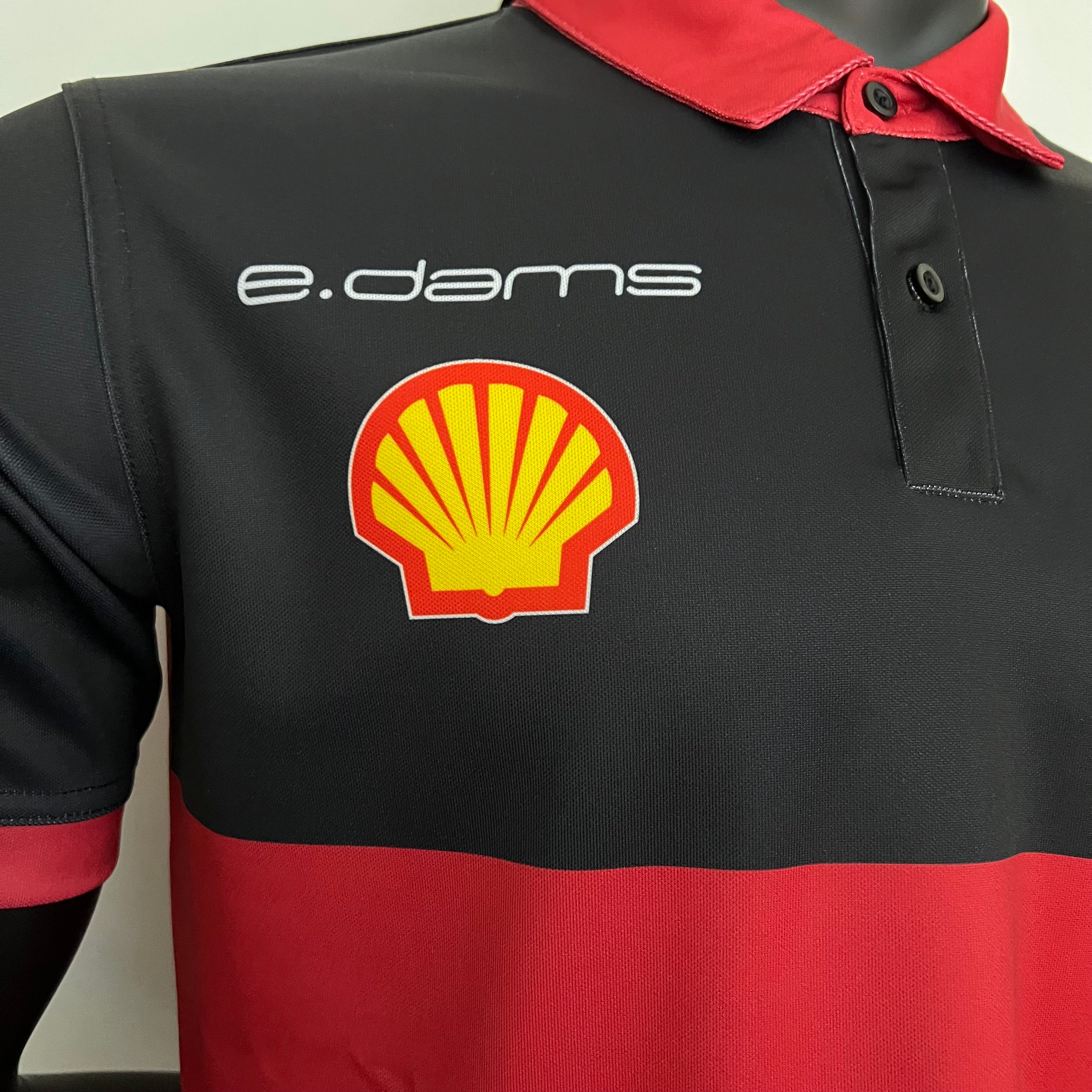 Nissan e.dams F1 2023 Polo – Player Fit | Black Red