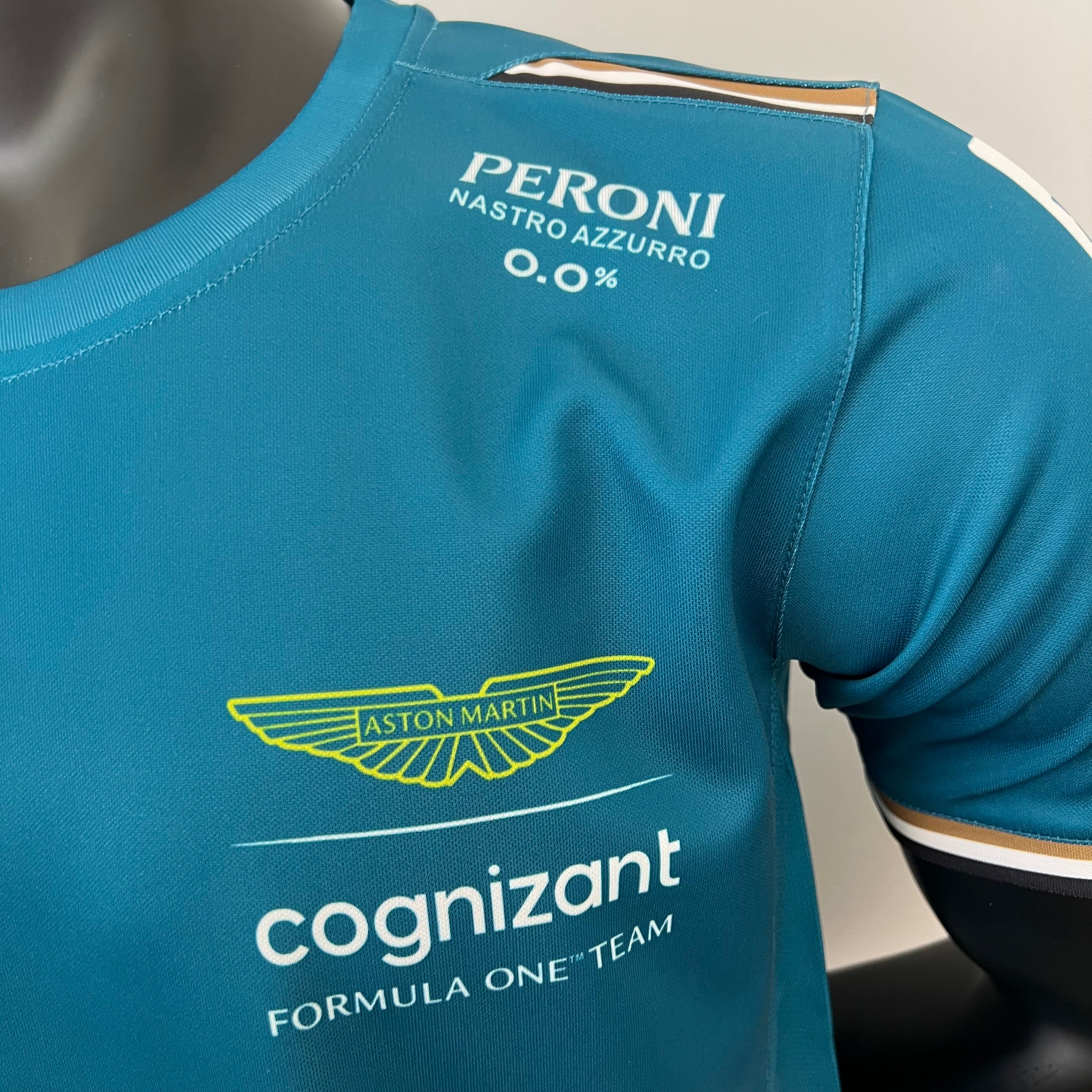 Aston Martin F1 2023 Player Fit T-Shirt | Teal
