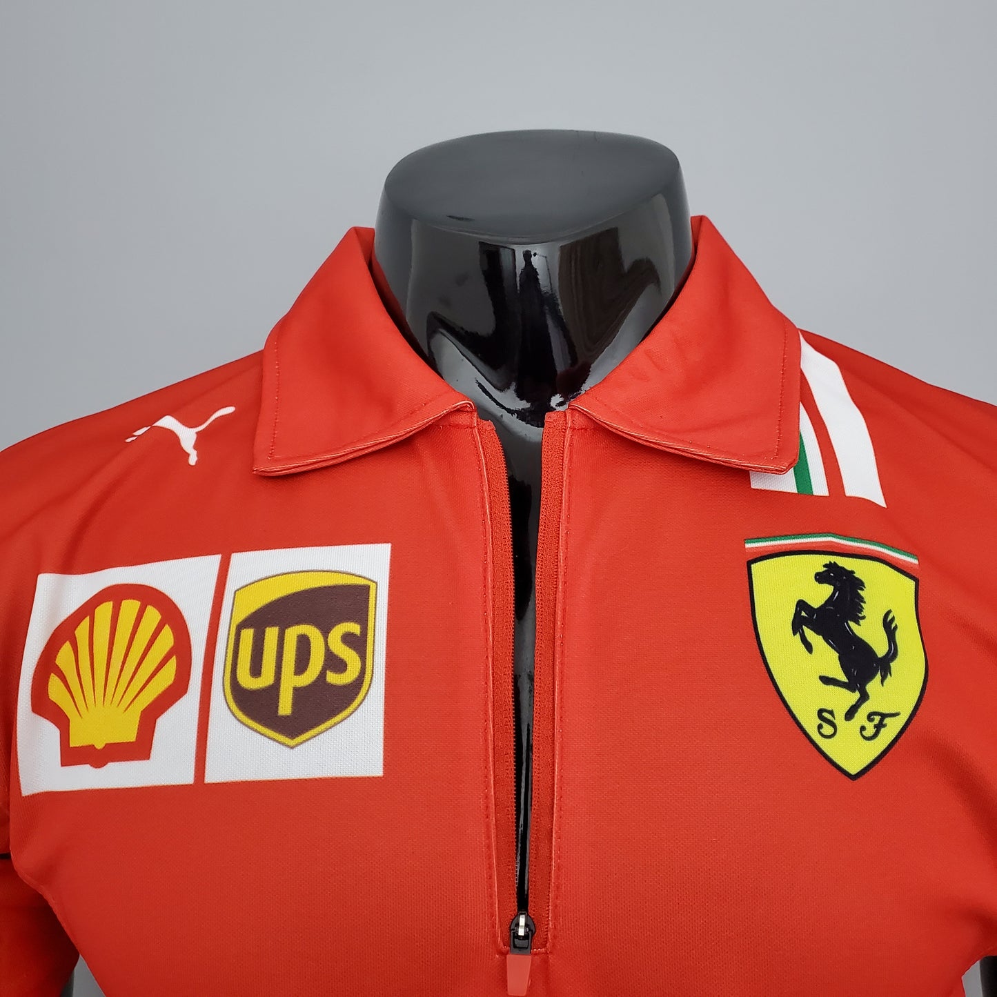 Ferrari F1 2023 Polo – Player Fit Shell UPS | Red