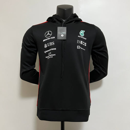 Petronas F1 2024 Hoodie – Player Fit | Black
