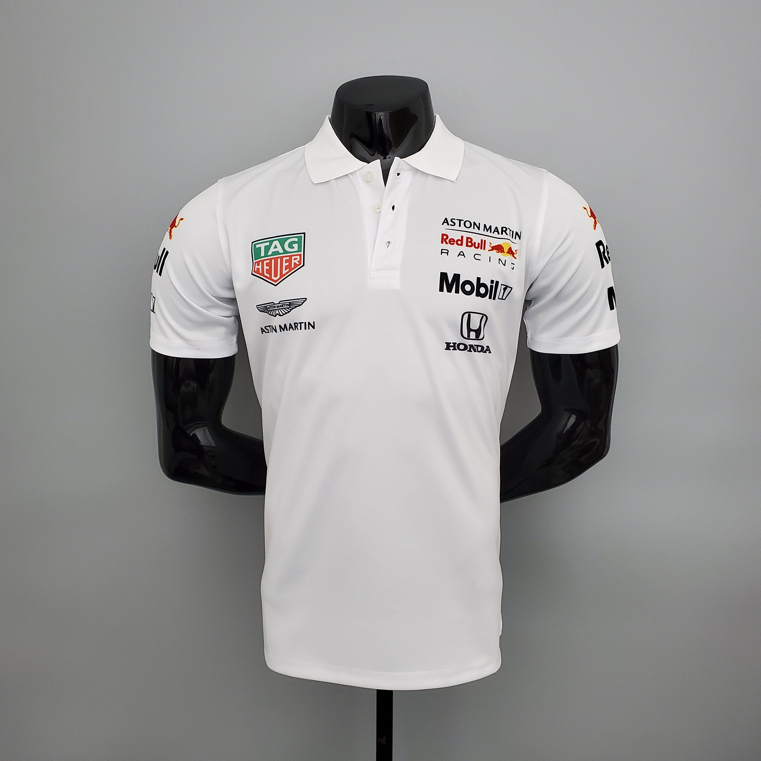 Red Bull Racing F1 2023 Polo – Player Fit Tag Heuer | White