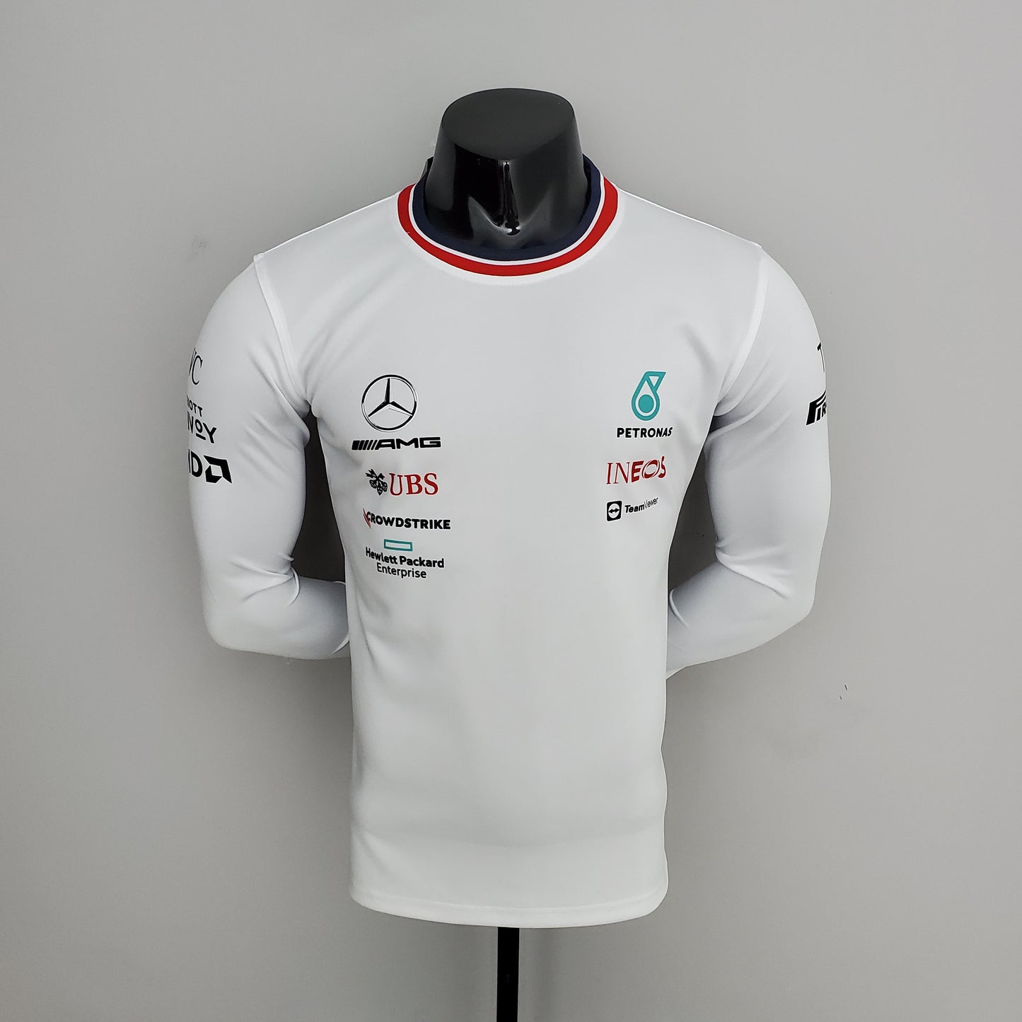 Mercedes AMG Petronas F1 2023 Player Fit T-Shirt | White