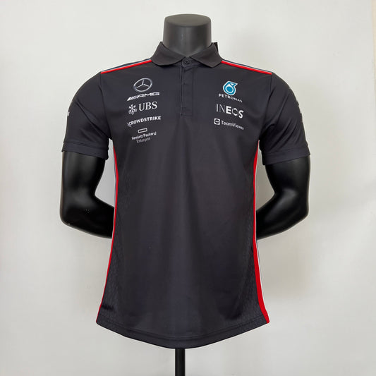 Petronas F1 2023 Polo – Player Fit | Black