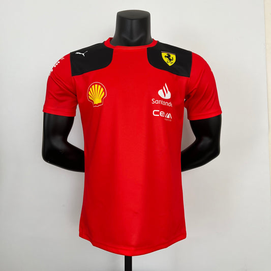 Ferrari F1 2023 Player Fit T-Shirt | Black Red