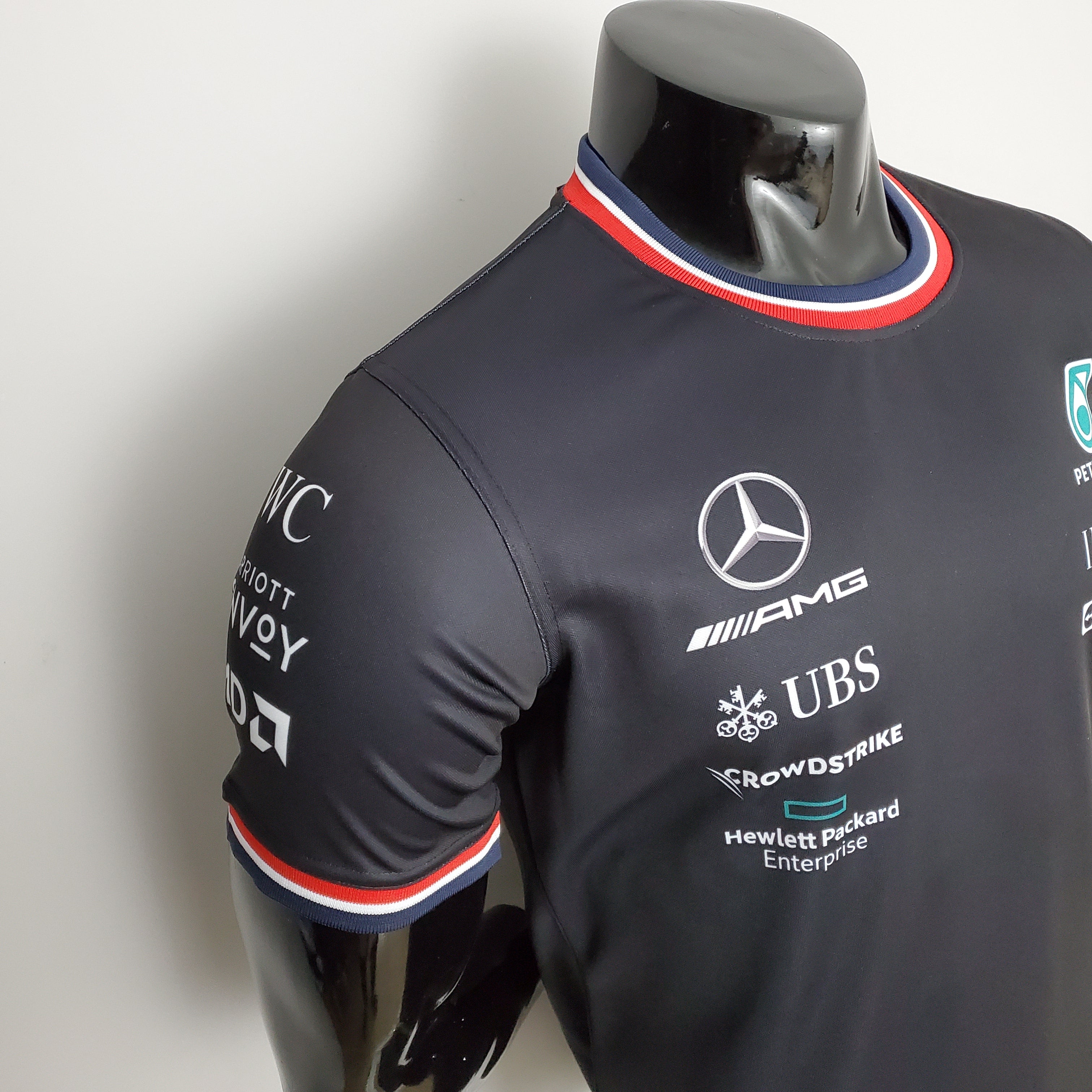 Mercedes AMG F1 2023 Player Fit T-Shirt | Black