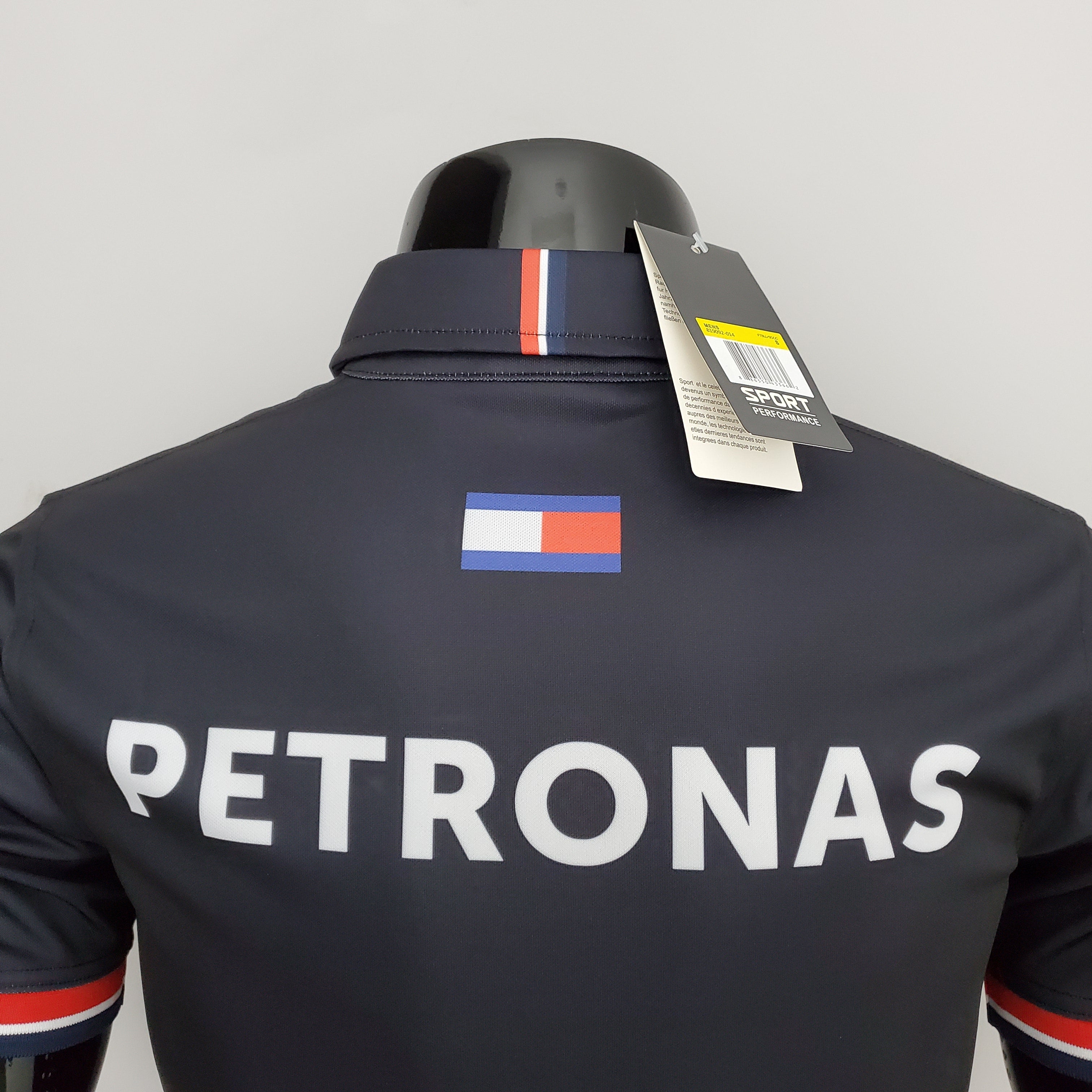 Mercedes F1 2023 Polo – Player Fit | Dark Grey