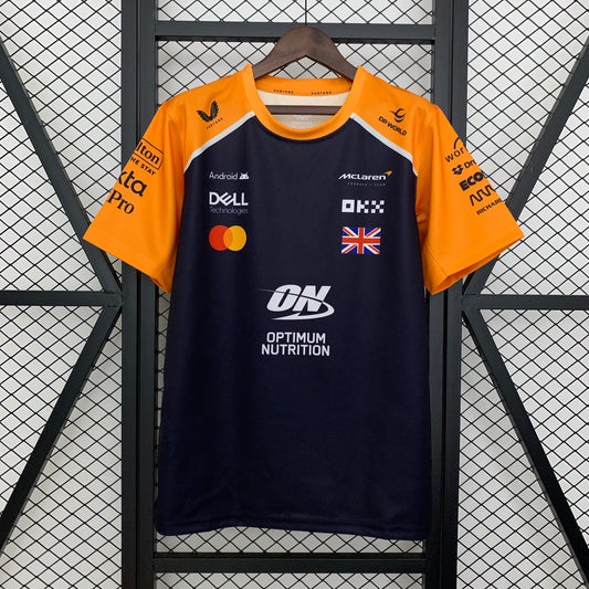 McLaren F1 2023 T-Shirt – Team Edition – Lando Norris #4 | Papaya Orange