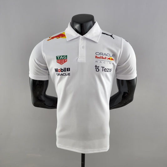 Red Bull Racing F1 2023 Polo – Player Fit | White
